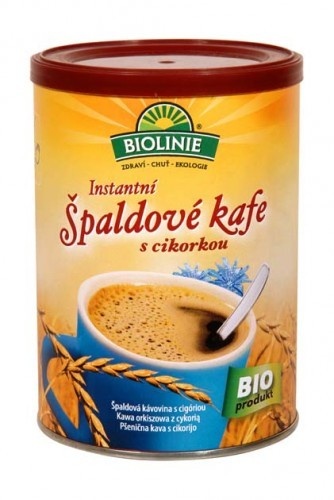 Bio Instantní špaldové kafe s cikorkou BIOLINIE 100g